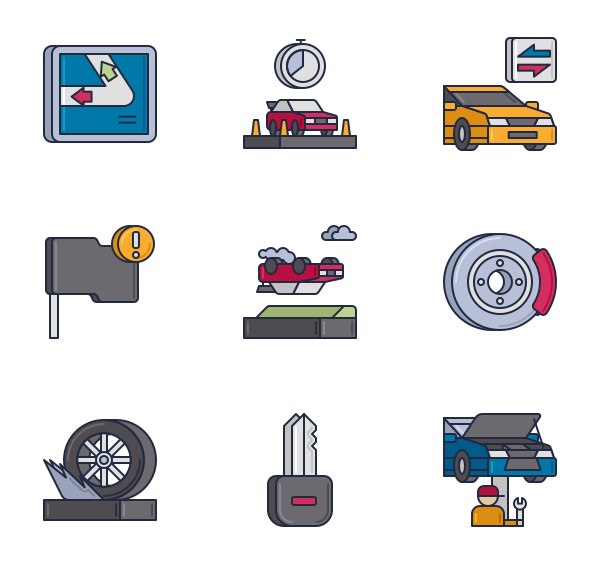Tire Icons 600x564 Tire Icons