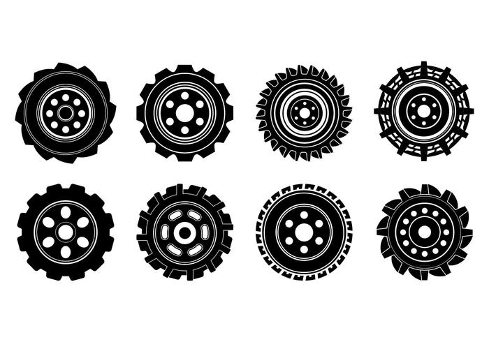 Tractor Tire Vector 700x490 Tractor Tire Vector