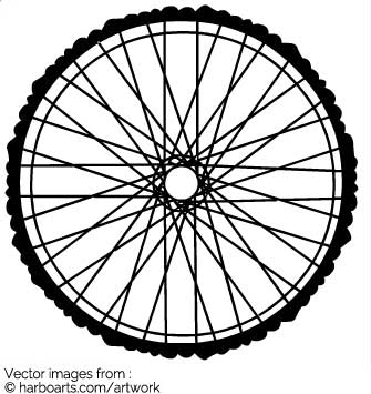 Download Bicycle Tire Vector Graphic 335x355 Download Bicycle Tire Vector Graphic