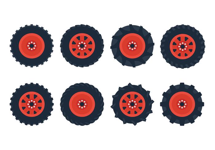 700x490 Tractor Tire Vector