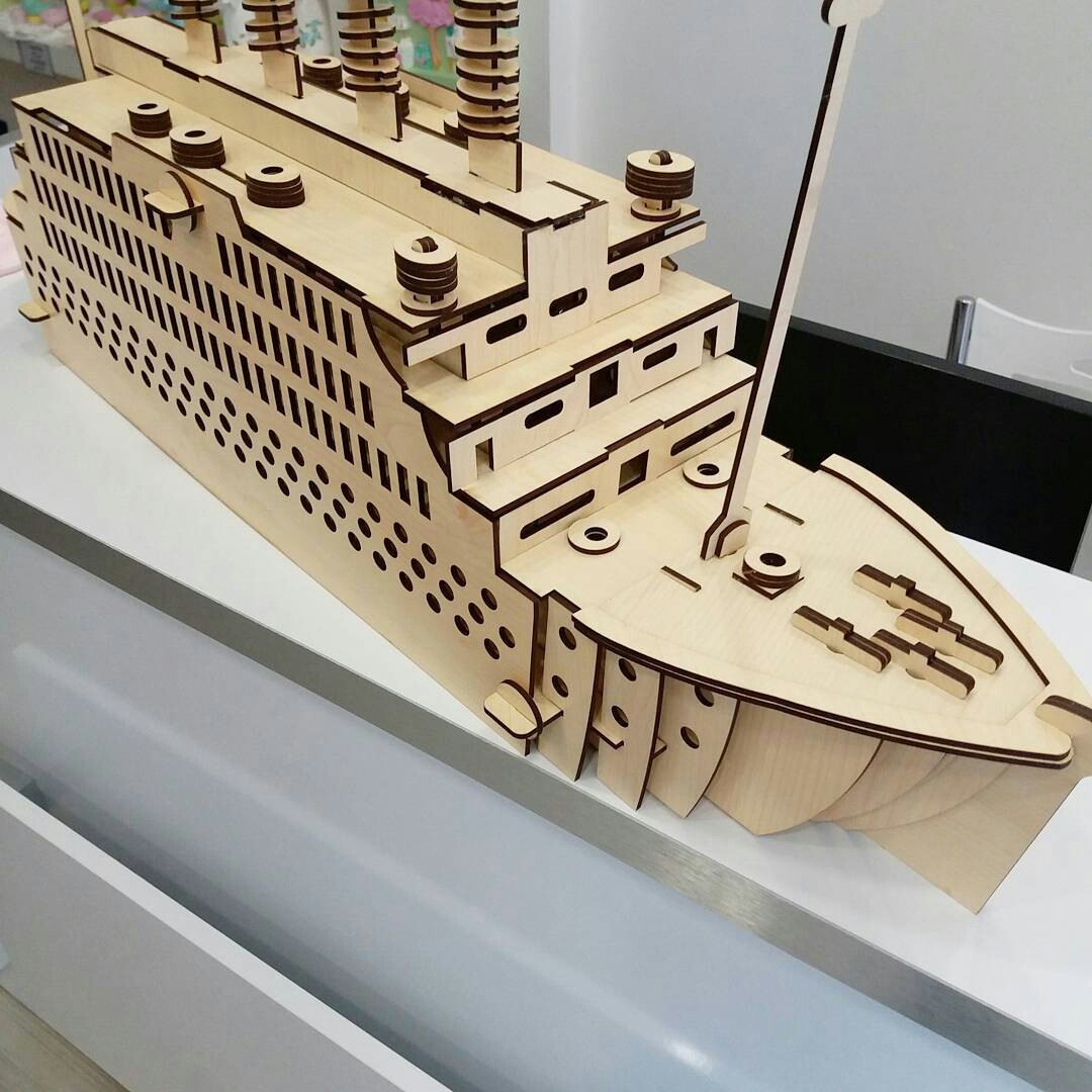 1080x1080 Titanic Laser Cut Puzzle Model Free Vector Cdr Free Download