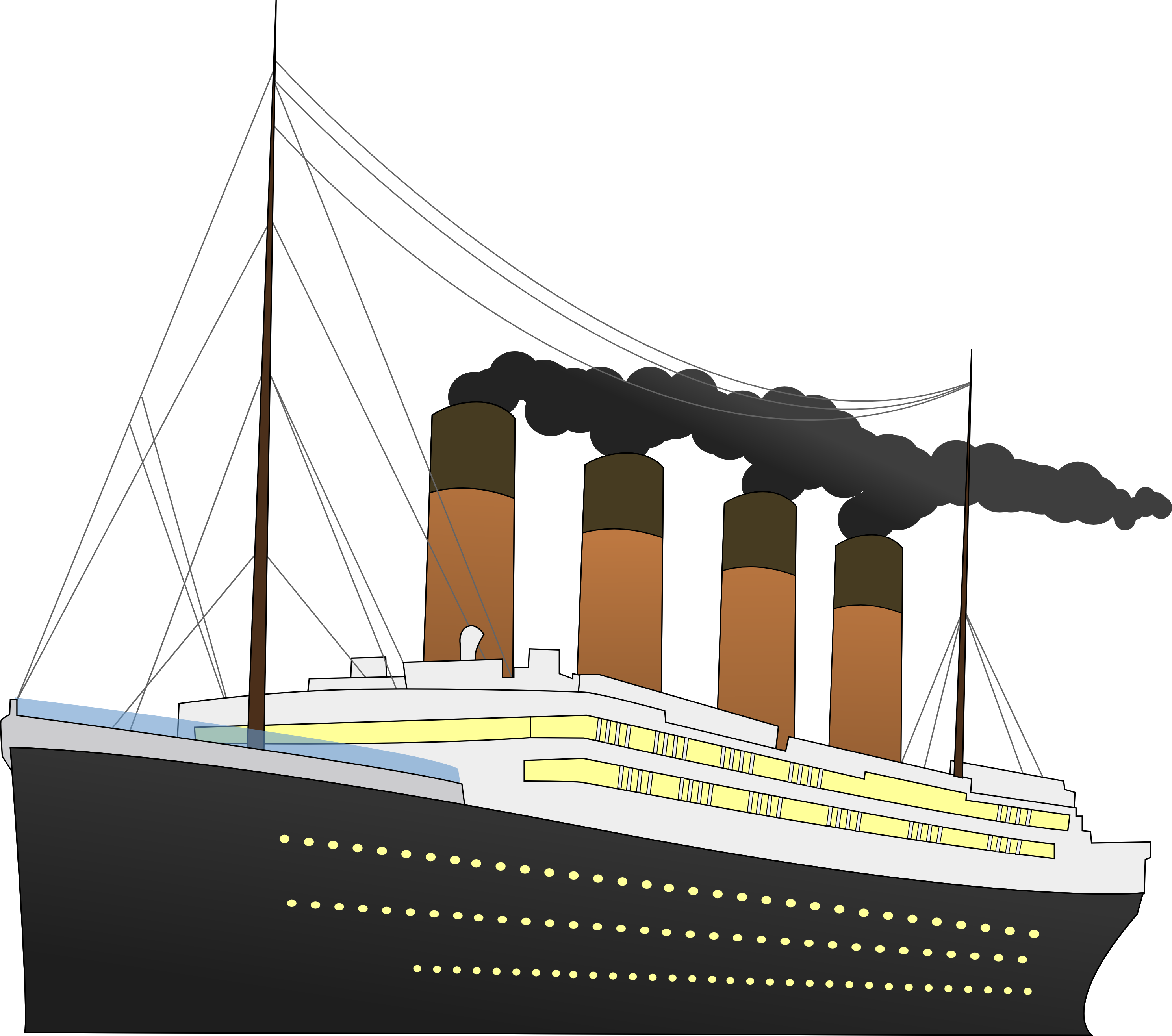 2976x2631 Titanic Ship Clipart