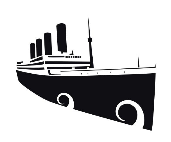 585x488 Titanic Silhouette Titanic Silhouette Titanic