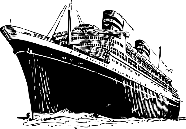 600x417 Ocean Liner Clip Art