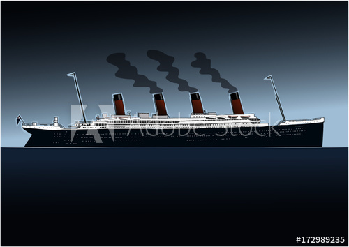500x354 Titanic Ocean Liner