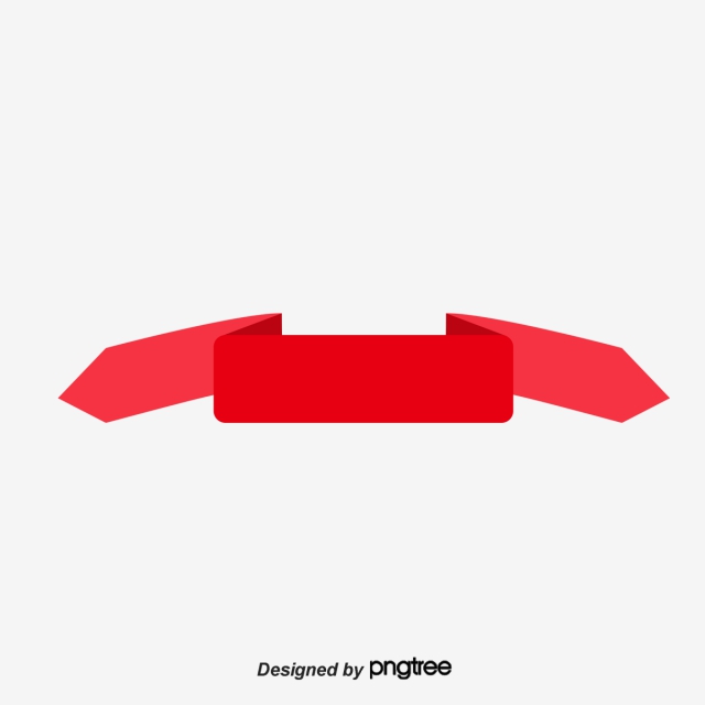 640x640 Red Title Ribbon, Satin, Frame, Banner Png And Vector For Free