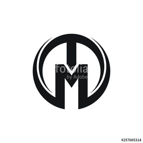500x500 Letter Tm, Mt, Logo Vector Design Inspiration Stock Image