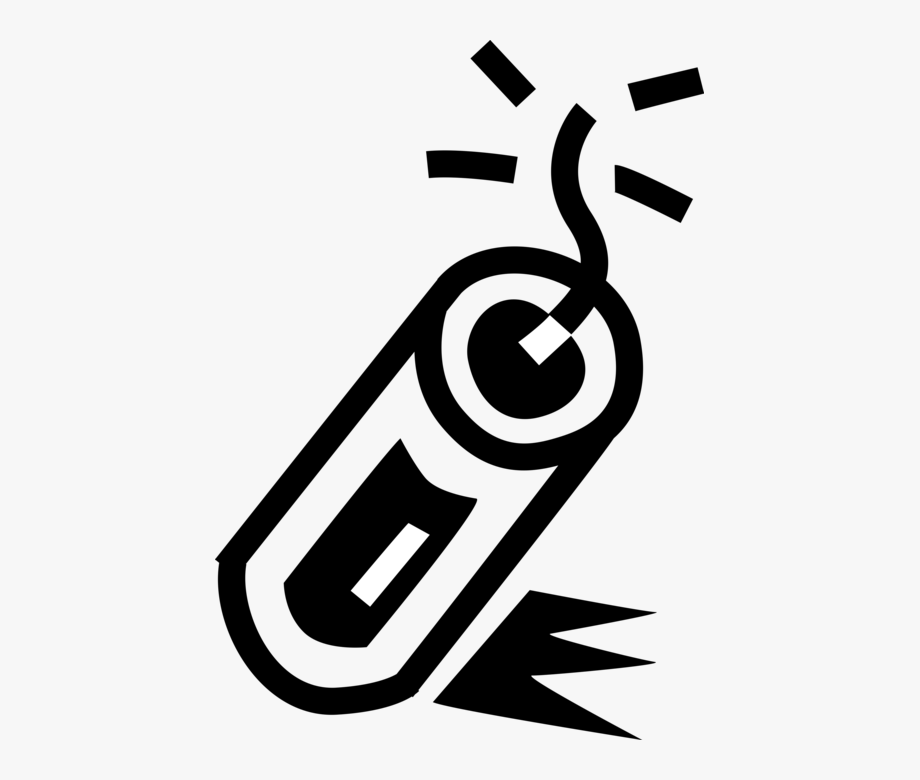 920x780 Vector Illustration Of Stick Of Dynamite And Tnt Trinitrotoluene