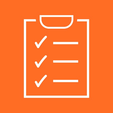 450x450 To Do List Icon Checklist, Task List Vector Illustration In Flat