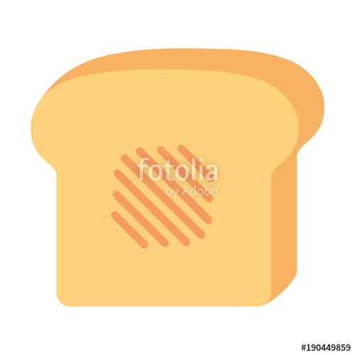 500x500 Toast Vector Illustration Stock Image And Royalty Free Vector