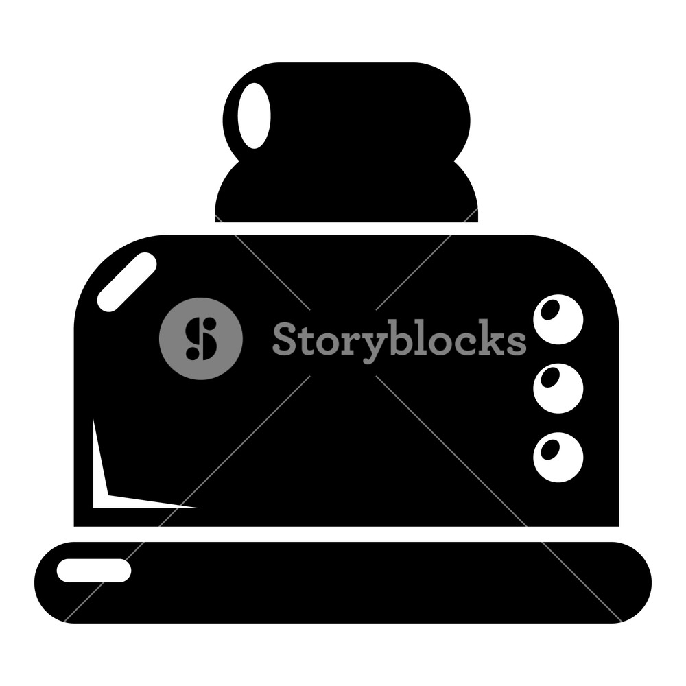 1000x1000 Steal Toaster Icon Simple Illustration Of Steal Toaster Vector