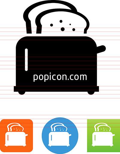 400x512 Vector Toaster Icon