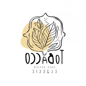 300x300 Tobacco Leaves Doodle Icon Vector Hoodamathrun