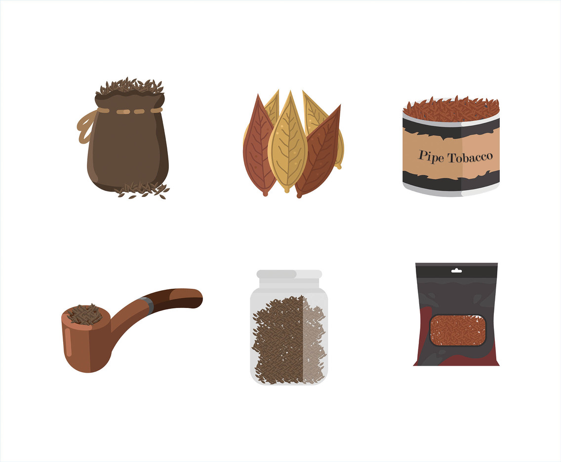 1136x936 Tobacco Vector In Flat Design Vector Art Graphics