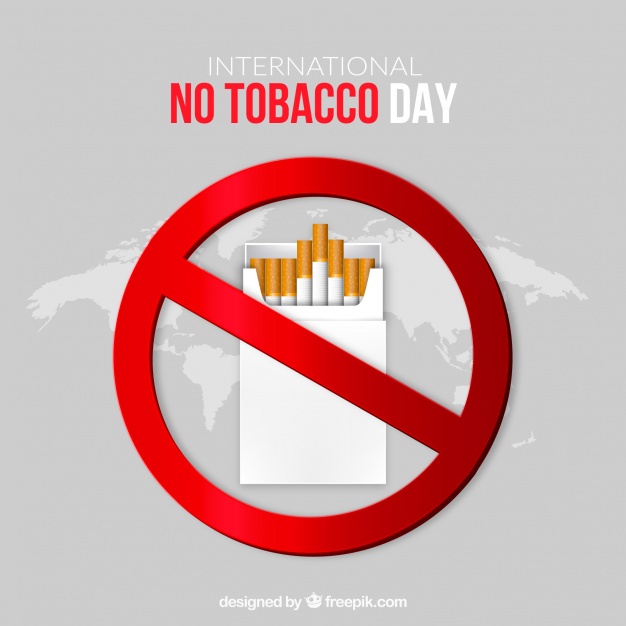 626x626 Forbidden Symbol With Pack Of Tobacco Vector Free Download