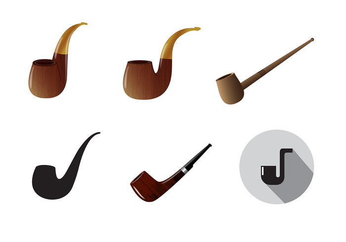 700x490 Free Tobacco Pipe Vector