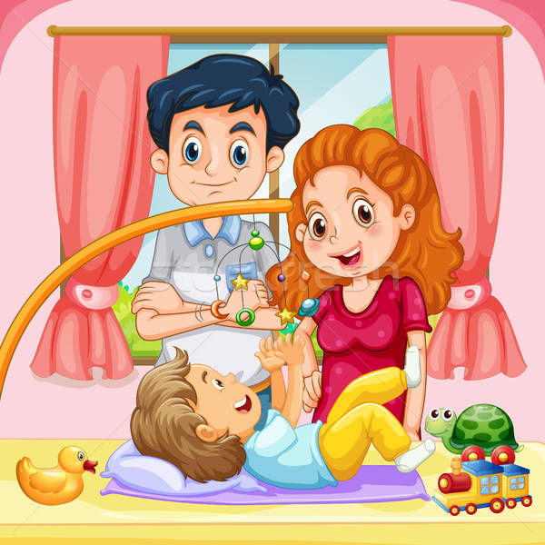 Family With Toddler 600x600 Family With Toddler