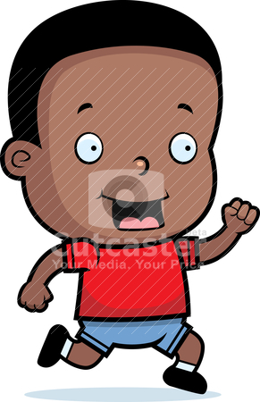Toddler Running Stock Vector 291x450 Toddler Running Stock Vector