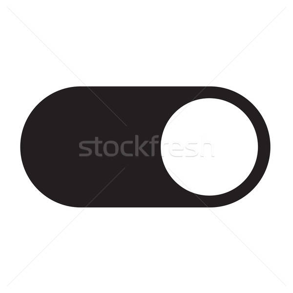 600x600 Toggle Switch Icon Illustration Design Vector Illustration