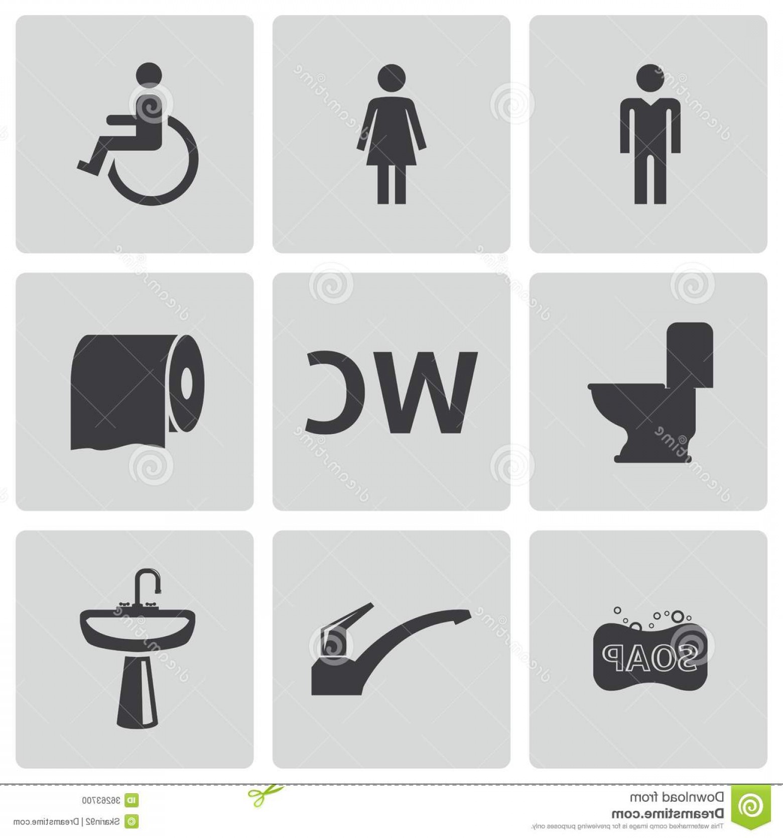 Stock Photo Vector Black Toilet Icons Set White Background Image 1560x1668 Stock Photo Vector Black Toilet Icons Set White Background Image