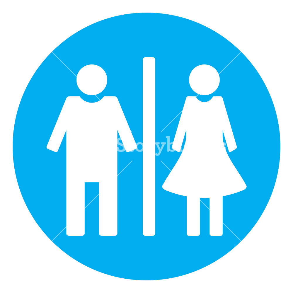 1000x1000 Icon Toilet Flat Bathroom And Toilet Sign, Wc And Toilet Icon