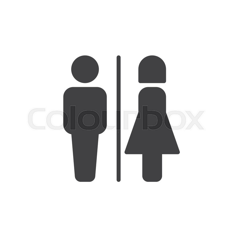 Male And Female Toilet Icon Vector, Stock Vector Colourbox 800x800 Male And Female Toilet Icon Vector, Stock Vector Colourbox