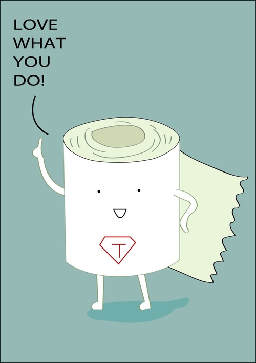 500x707 Cartoon Toilet Paper Vector Free Download