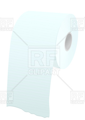 283x400 Toilet Paper Roll Vector Image Of Objects Arkela