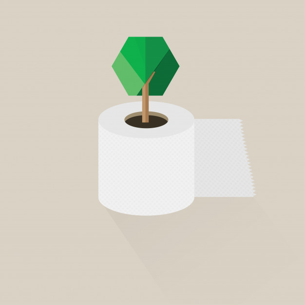 626x626 Empty Rolls Of Toilet Paper Vector Premium Download