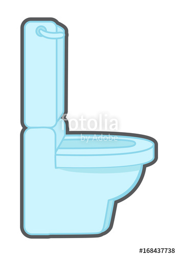 348x500 Retro Toilet Seat Vector Stock Image And Royalty Free Vector