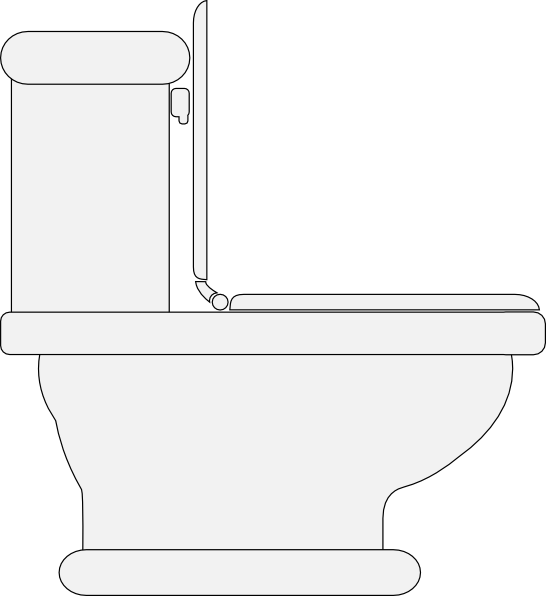 546x596 Toilet Seat Open Clip Art