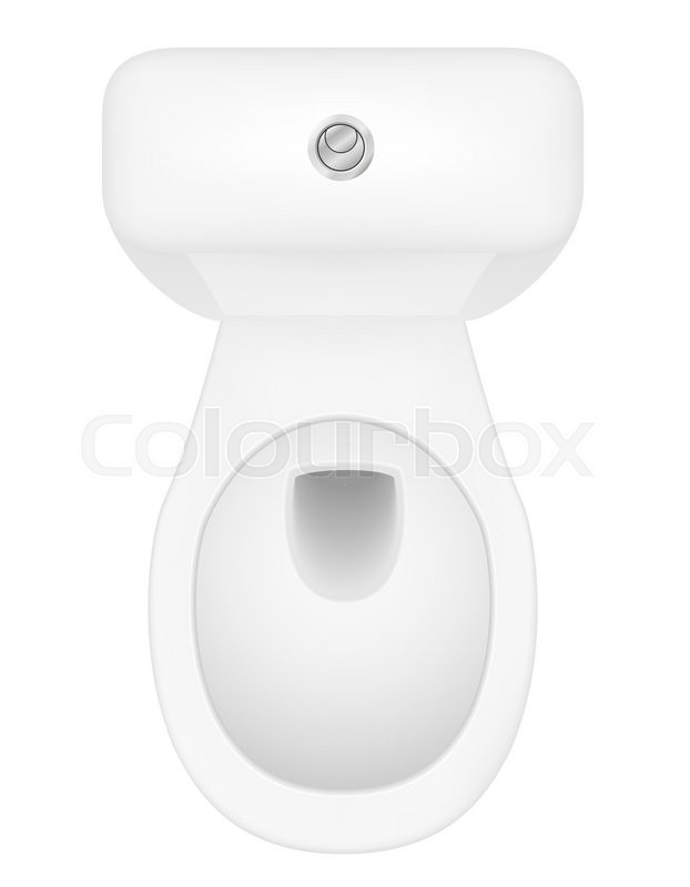 622x800 Toilet Bowl Vector Illustration Stock Vector Colourbox