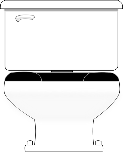 406x500 Vector Drawing Of Unisex Toilet Seat