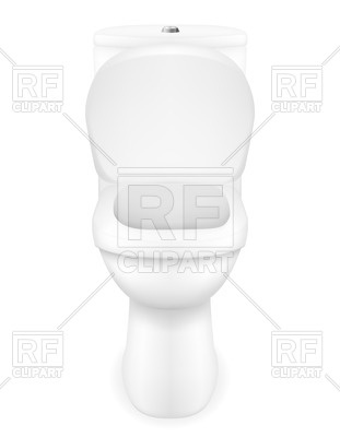 311x400 Open Toilet Bowl Vector Image Of Objects Konturvid