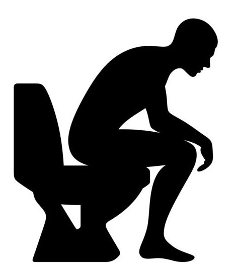 467x539 People With Toilet Silhouettes Vector Free Download