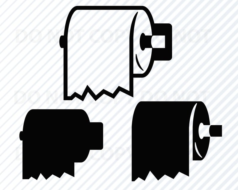794x635 Toilet Paper Bundle For Cricut Clip Art Etsy