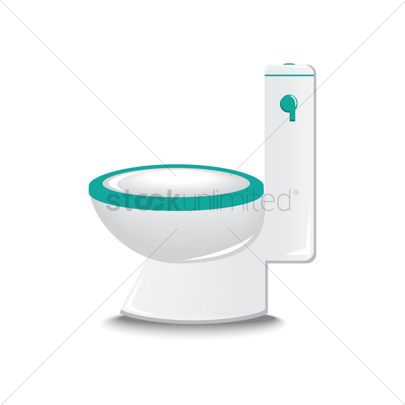 1300x1300 Free Toilet Vector Image