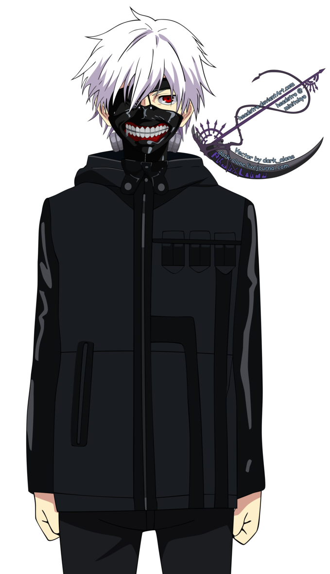 679x1178 Kaneki Tokyo Ghoul Vector Lazy Ver