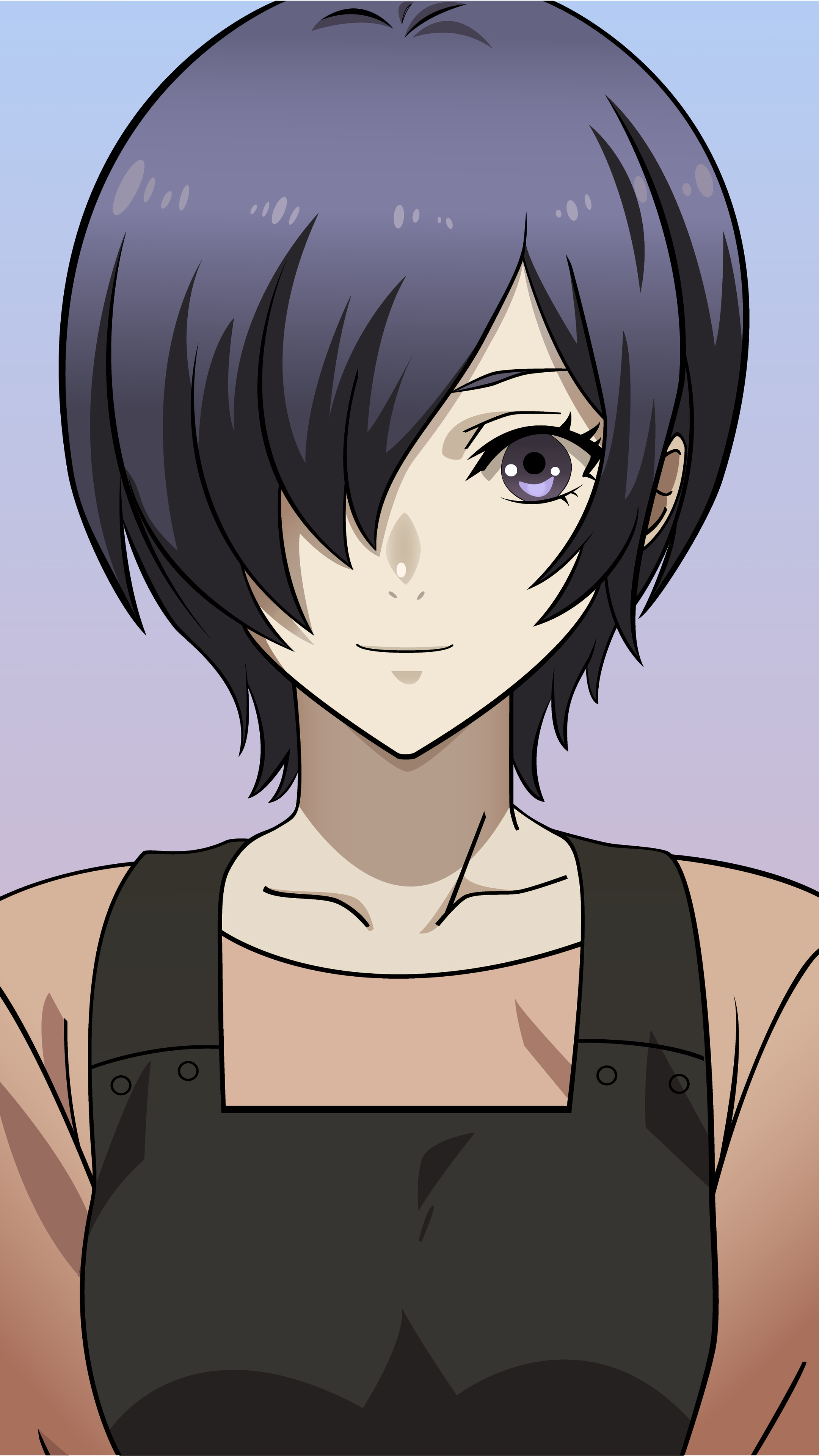 2160x3840 Vector I Made Of Touka From Tokyo Ghoulre
