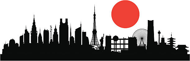 612x197 Tokyo Skyline Clipart