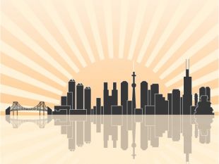 310x233 Tokyo Skyline Vector Free Vectors Ui Download