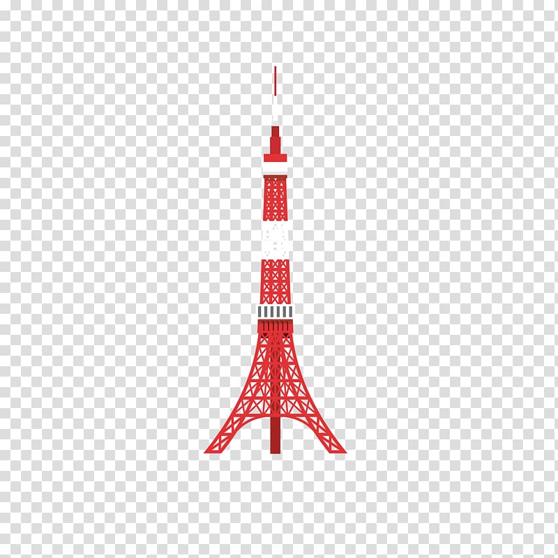 800x800 Tokyo Tower Illustration, Tokyo Tower Euclidean Icon, Japan Tokyo