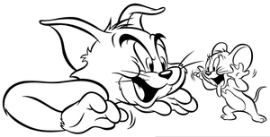 300x153 Tom And Jerry Cartoon Clipart Free Images