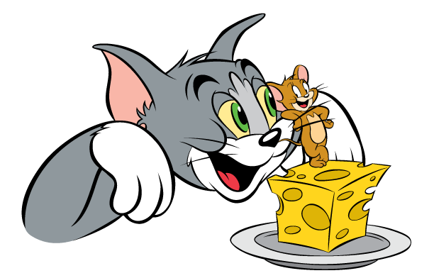 612x392 Tom And Jerry Png Images Vector, Clipart