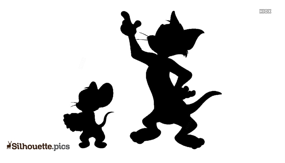 Tom And Jerry Vector Free Download Silhouette Silhouette Pics. 