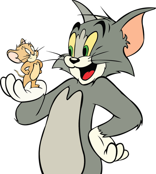 539x600 Tom And Jerry Free Vector In Adobe Illustrator