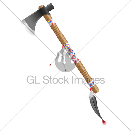 500x500 Tomahawk American Indians Vector Illustration Gl Stock Images