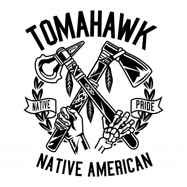 626x626 Tomahawk Vector Premium Download