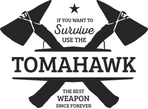 300x221 Tomahawk Badge Logo Vector