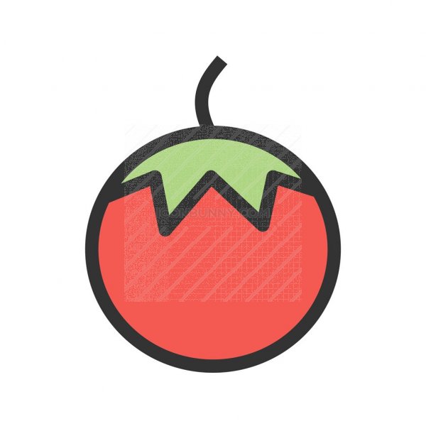 600x600 Tomato Line Filled Icon
